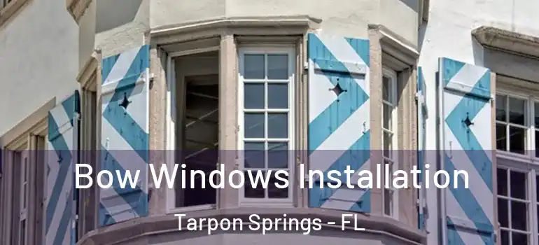 Bow Windows Installation Tarpon Springs - FL