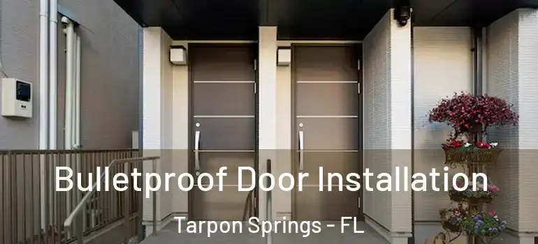 Bulletproof Door Installation Tarpon Springs - FL