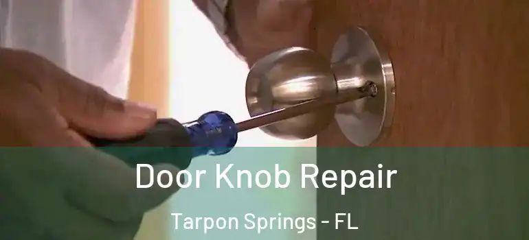 Door Knob Repair Tarpon Springs - FL