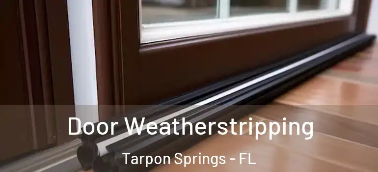 Door Weatherstripping Tarpon Springs - FL