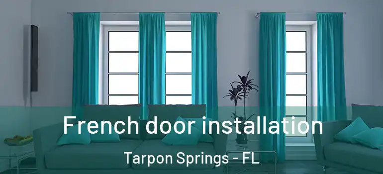 French door installation Tarpon Springs - FL