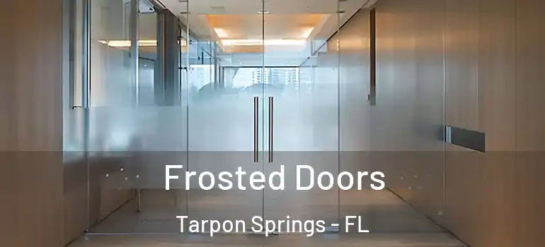  Frosted Doors Tarpon Springs - FL