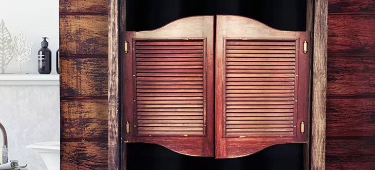 Installing Saloon Door Hinges in Tarpon Springs, FL