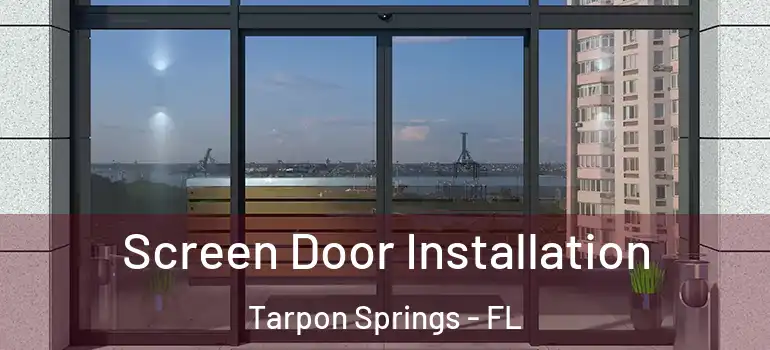  Screen Door Installation Tarpon Springs - FL