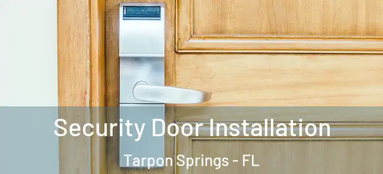 Security Door Installation Tarpon Springs - FL