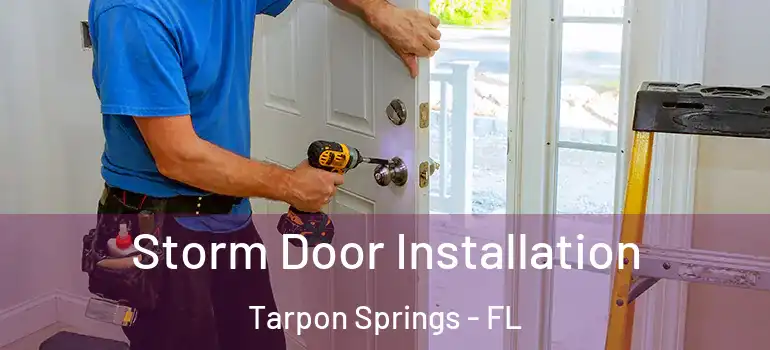  Storm Door Installation Tarpon Springs - FL