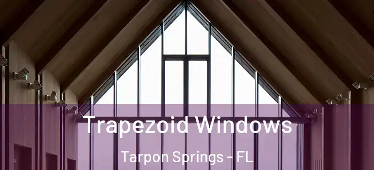 Trapezoid Windows Tarpon Springs - FL