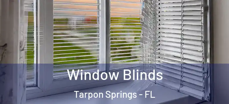 Window Blinds Tarpon Springs - FL