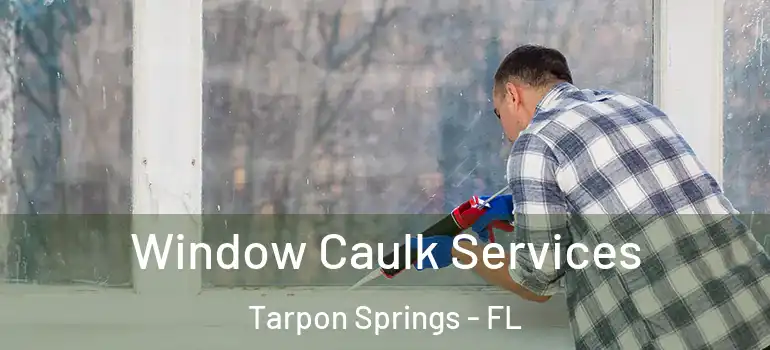 Window Caulk Services Tarpon Springs - FL