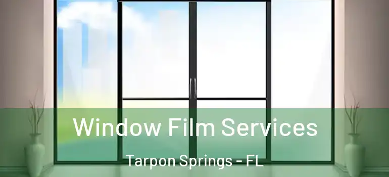 Window Film Services Tarpon Springs - FL