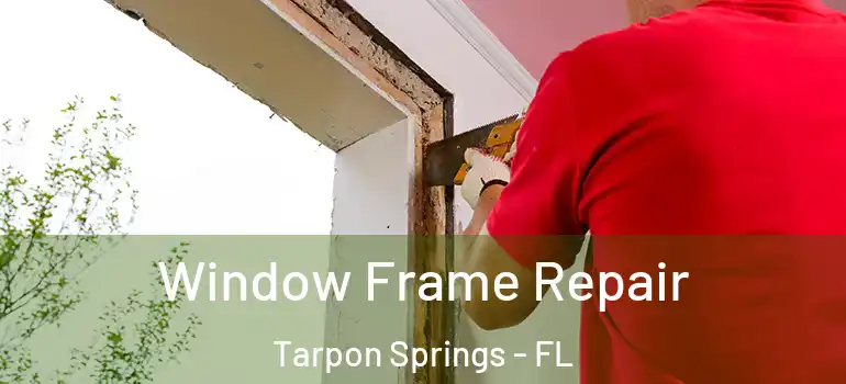 Window Frame Repair Tarpon Springs - FL