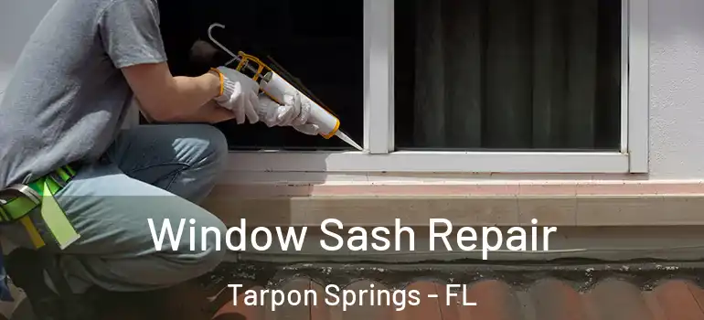 Window Sash Repair Tarpon Springs - FL