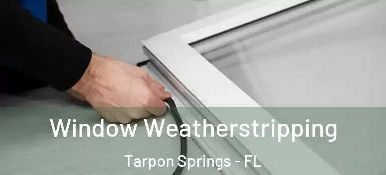 Window Weatherstripping Tarpon Springs - FL
